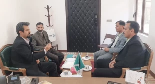 برگزاری جلسۀ همکاری با شرکت دانش‌بنیان «دپنا» 3