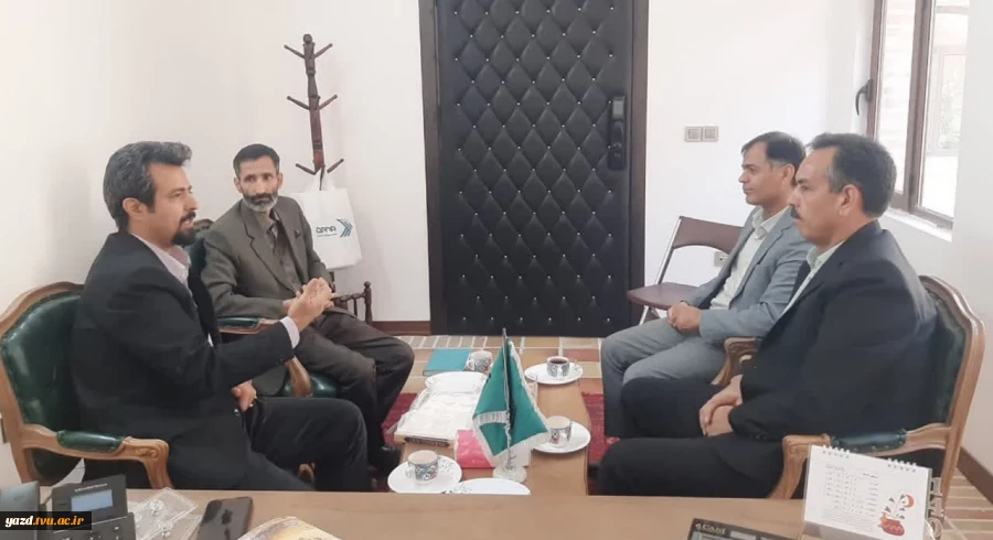 برگزاری جلسۀ همکاری با شرکت دانش‌بنیان «دپنا» 3