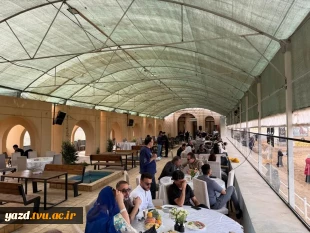 حضور دانشجویان دانشگاه ملی مهارت واحد دختران میبد در جشنواره زیبایی اسب اصیل عرب کشور
 2