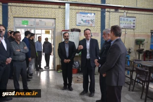 بازدید دکتر جوکار از دانشگاه ملی مهارت استان یزد و بررسی ظرفیت‌ها و چالش‌های آموزشی و مهارتی 2