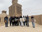 بازدید دانشجویان معماری آموزشکده ملی مهارت دختران یزد – حضرت رقیه (س) از آثار تاریخی ابرکوه