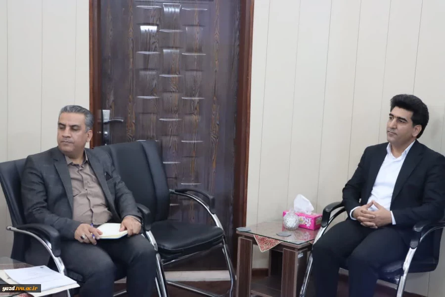 دیدار رئیس دانشگاه ملی مهارت استان یزد با امام جمعه شهرستان بافق 2