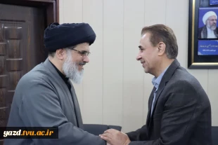 دیدار رئیس دانشگاه ملی مهارت استان یزد با امام جمعه شهرستان بافق 4