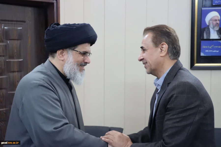 دیدار رئیس دانشگاه ملی مهارت استان یزد با امام جمعه شهرستان بافق 4