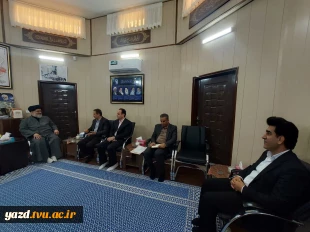دیدار رئیس دانشگاه ملی مهارت استان یزد با امام جمعه شهرستان بافق 5