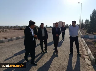 بازدید نماینده بافق در مجلس شورای اسلامی به همراه ریاست دانشگاه ملی مهارت استان یزد از آموزشکده بافق 3