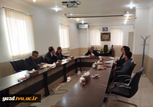 بازدید نماینده بافق در مجلس شورای اسلامی به همراه ریاست دانشگاه ملی مهارت استان یزد از آموزشکده بافق 6