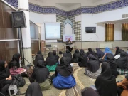 سخنرانی مهندس آسا در آموزشکده ملی مهارت دختران میبد