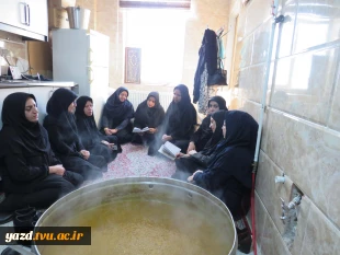 برپایی موکب فاطمی درآستانه شهادت حضرت زهرا(س) در اموزشکده ملی مهارت دختران میبد
 2