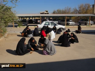 برپایی موکب فاطمی درآستانه شهادت حضرت زهرا(س) در اموزشکده ملی مهارت دختران میبد
 2