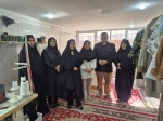 بازدید از کارگاه دانشجویان کارآفرین به مناسبت هفته کارآفرینی در آموزشکده ملی مهارت دختران میبد
 3