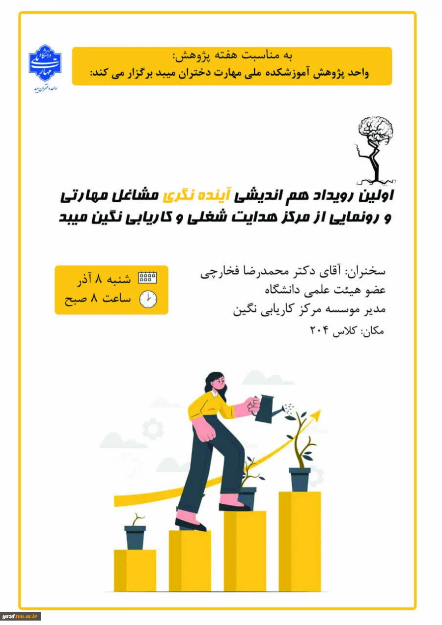 اولین جلسه هم‌اندیشی آینده‌نگری مشاغل مهارتی، در آموزشکده ملی مهارت دختران میبد
 7