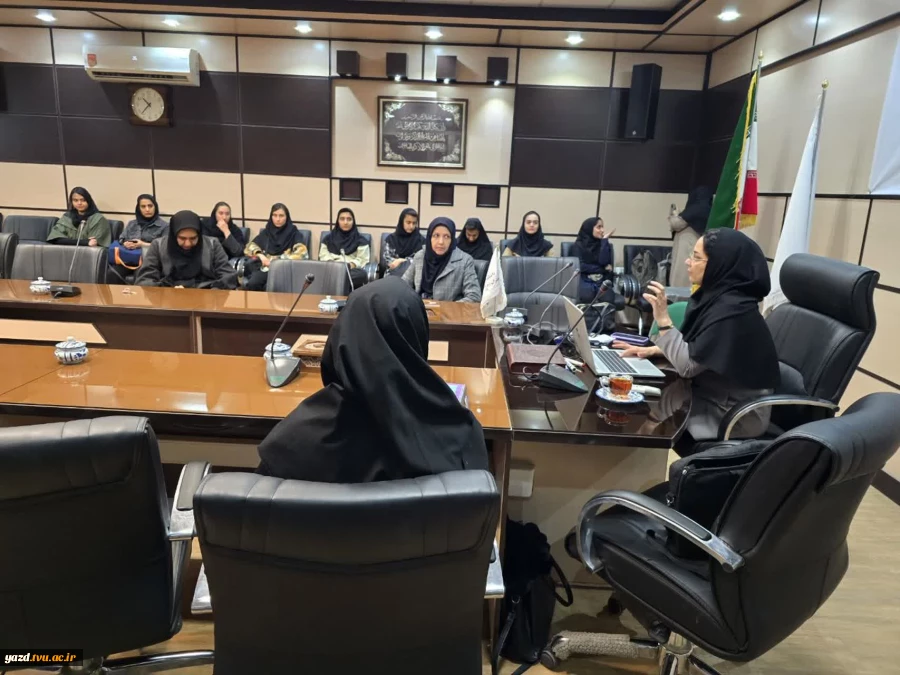 کارگاه آموزشی «آشنایی با بیماری ایدز» در آموزشکده ملی مهارت دختران یزد – حضرت رقیه (س) برگزار شد
 2