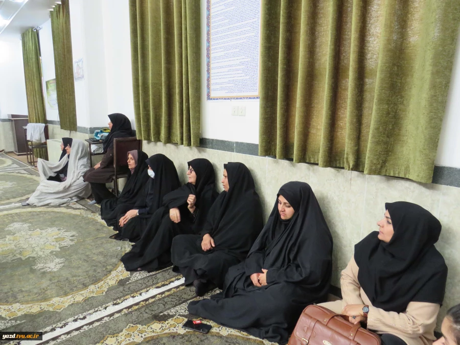 برنامه عزاداری وفات حضرت ام‌البنین(س) به همت واحد فرهنگی آموزشکده ملی مهارت دختران میبد
 5