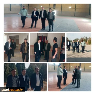 بازدید آقای دکتر قادری معاون اداری، مالی و مدیریت منابع دانشگاه ملی مهارت کشور از آموزشکده شریف ابرکوه