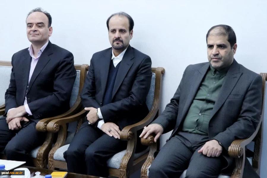 دیدار رئیس دانشگاه ملی مهارت با استاندار یزد 5