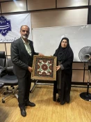 میزبانی دانشجویان آموزشکده ملی مهارت دختران یزد - حضرت رقیه(س) از معاون اداری و مالی دانشگاه ملی مهارت در آیین روز دانشجو 3