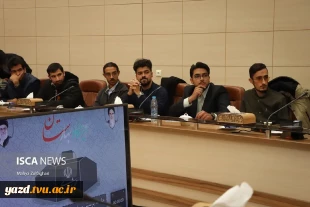 حضور اثرگذار دانشجویان دانشگاه ملی مهارت استان یزد در نشست تشکل‌های دانشجویی استان با دکتر محمد صالح جوکار 6