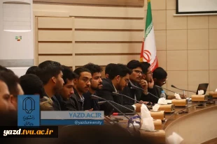 حضور اثرگذار دانشجویان دانشگاه ملی مهارت استان یزد در نشست تشکل‌های دانشجویی استان با دکتر محمد صالح جوکار 7