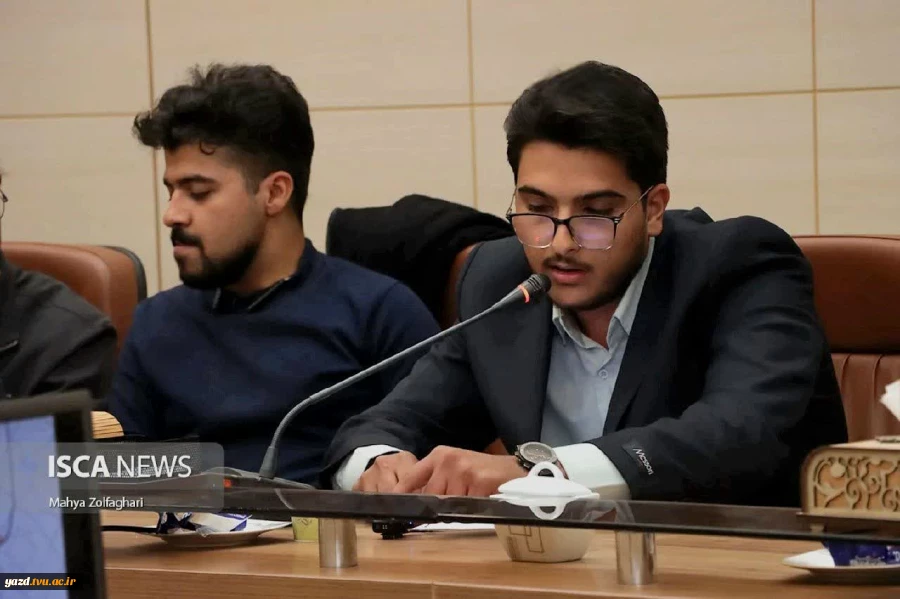 حضور اثرگذار دانشجویان دانشگاه ملی مهارت استان یزد در نشست تشکل‌های دانشجویی استان با دکتر محمد صالح جوکار 9