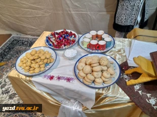 برگزاری جشن میلاد حضرت زهرا سلام الله علیها در خوابگاه شقایق آموزشکده ملی مهارت دختران میبد
 4