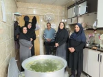 آش متبرک فاطمی؛ پیشکشی از مهر همکاران به نام حضرت زهرا (س) در آموزشکده ملی مهارت دختران میبد
 3