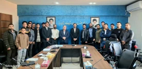 حضور دانشجویان دانشگاه ملی مهارت استان یزد در نشست تخصصی کارگروه صمت دانشجویی با مدیرکل محترم صنعت معدن و تجارت استان یزد