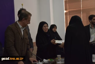 مراسم تکریم و معارفه مسئول بسیج دانشجویی دانشگاه ملی مهارت استان یزد 8