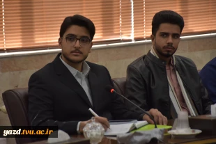مراسم تکریم و معارفه مسئول بسیج دانشجویی دانشگاه ملی مهارت استان یزد 4