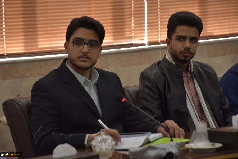 مراسم تکریم و معارفه مسئول بسیج دانشجویی دانشگاه ملی مهارت استان یزد 4