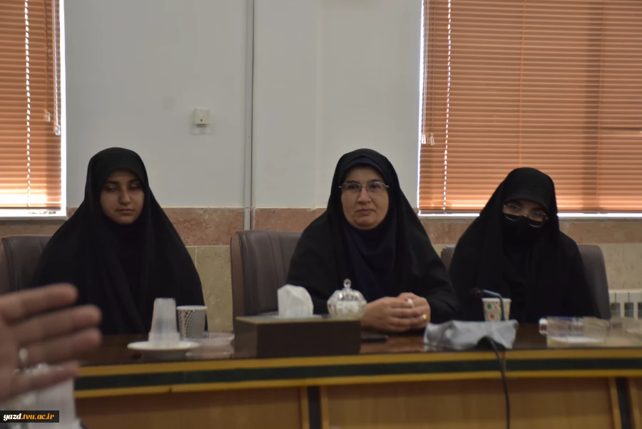 مراسم تکریم و معارفه مسئول بسیج دانشجویی دانشگاه ملی مهارت استان یزد 6