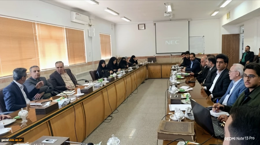 برگزاری جلسه هماهنگی اردو راهیان نور در دانشگاه ملی مهارت استان یزد 4