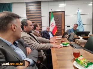 دیدار هیات رئیسه دانشگاه ملی مهارت استان یزد با رئیس دانشگاه یزد 5