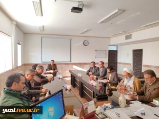 برگزاری جلسه هیات رئیسه دانشگاه ملی مهارت استان یزد 2