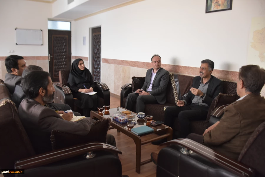 دانشگاه ملی مهارت استان یزد با مسئولین جهاد کشاورزی جلسه ای جهت ساخت تصفیه خانه برگزار کرد 5