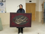آیات نور ترکیبی از هنر ومعنویت در قالب تابلوهای گرافیکی
 5