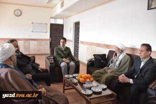 حضور رئیس کل دادگستری استان یزد در دانشگاه ملی مهارت استان 4