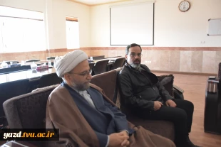 حضور رئیس کل دادگستری استان یزد در دانشگاه ملی مهارت استان 5