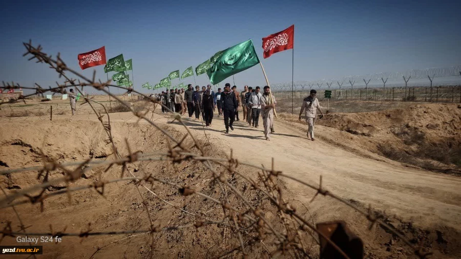 اعزام کاروان دانشجویی دانشگاه ملی مهارت استان یزد به اردوی راهیان نور  4