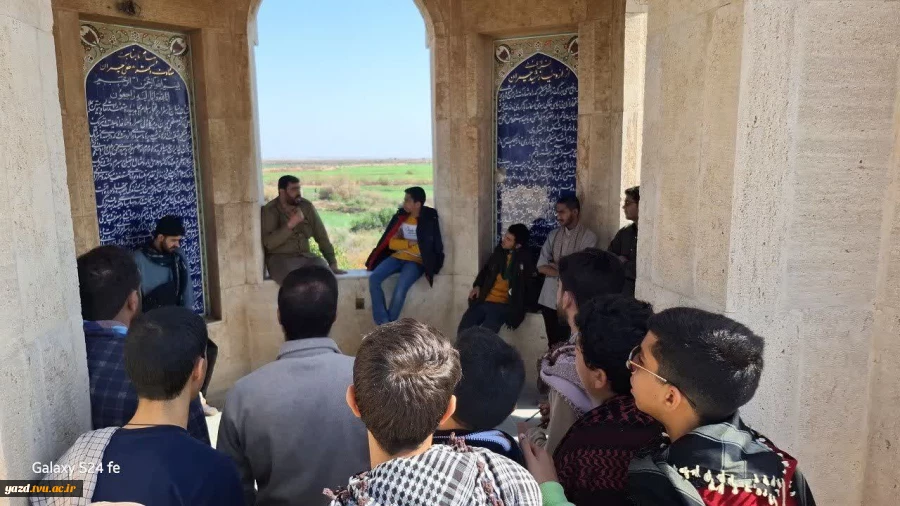 اعزام کاروان دانشجویی دانشگاه ملی مهارت استان یزد به اردوی راهیان نور  6