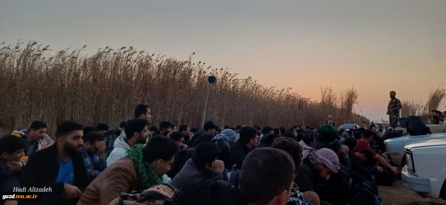 اعزام کاروان دانشجویی دانشگاه ملی مهارت استان یزد به اردوی راهیان نور  9