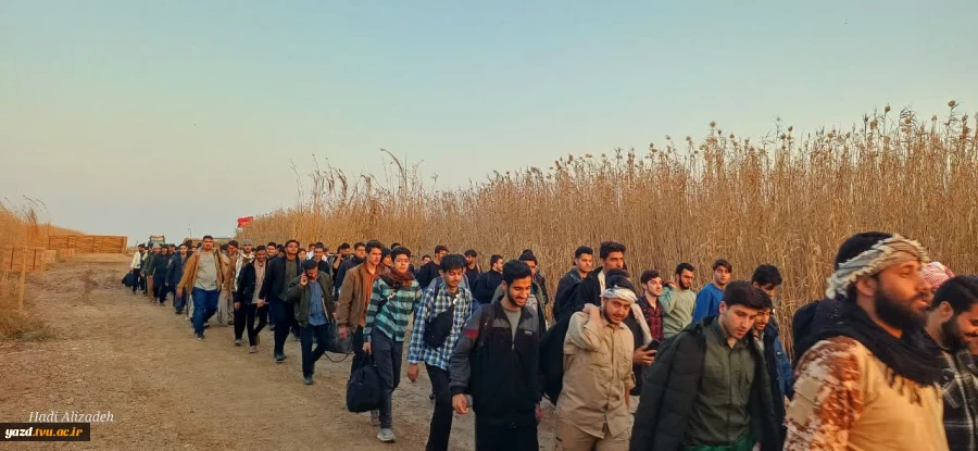 اعزام کاروان دانشجویی دانشگاه ملی مهارت استان یزد به اردوی راهیان نور  11