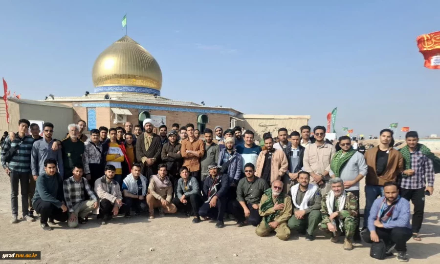 اعزام کاروان دانشجویی دانشگاه ملی مهارت استان یزد به اردوی راهیان نور  12