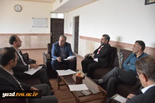 برگزاری جلسه نظارت وارزیابی و تضمین کیفیت دانشگاه  4