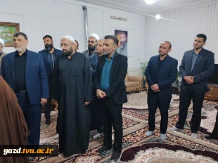 دیدار با خانواده شهید گرانقدر رحمان چاکرالحسینی به منظور عرض تبریک و تسلیت به خانواده معظم این شهید 3
