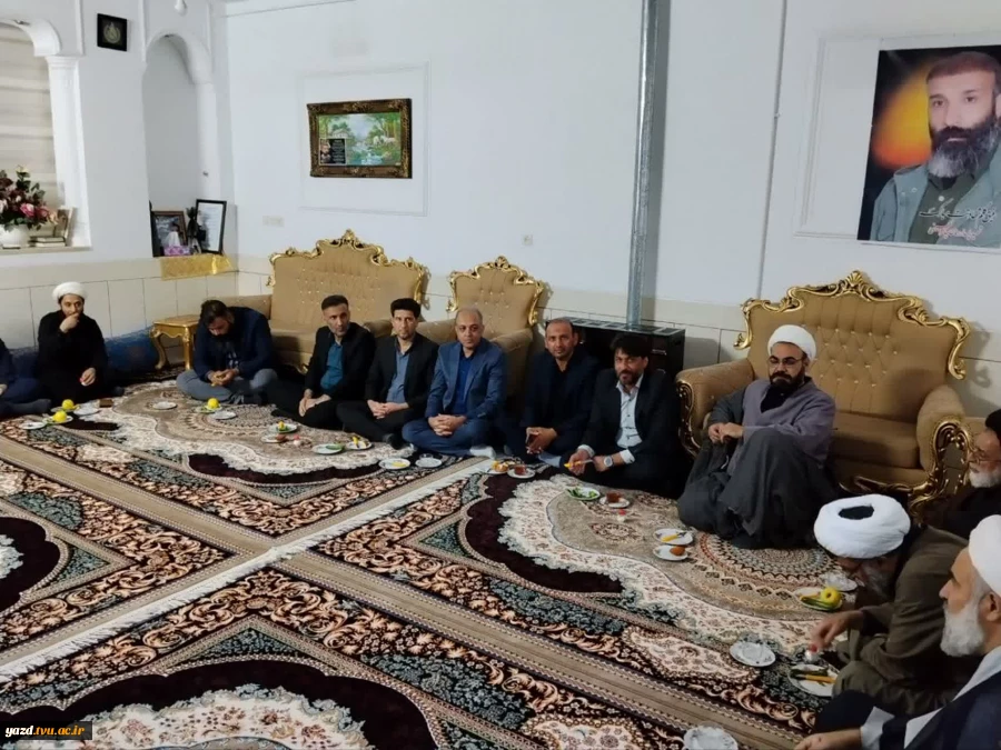 دیدار با خانواده شهید گرانقدر رحمان چاکرالحسینی به منظور عرض تبریک و تسلیت به خانواده معظم این شهید 4