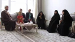 حضور مشاور بانوان دانشگاه ملی مهارت استان یزد در منزل خانواده شهدا به مناسبت روز دختر 2
