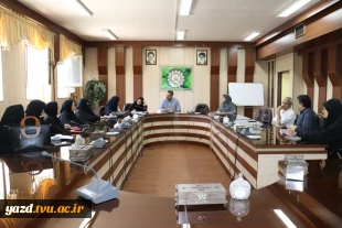برگزاری جلسه مدیران گروه آموزشکده ملی مهارت دختران یزد با محوریت تعیین تکلیف ظرفیت رشته‌ها
 2