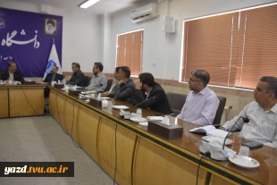 برگزاری مراسم تکریم و معارفه رئیس حراست دانشگاه ملی مهارت استان یزد 3