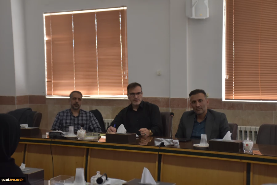 برگزاری جلسه حراست دانشگاه ملی مهارت استان یزد با حضور مسئولان کشوری 3
